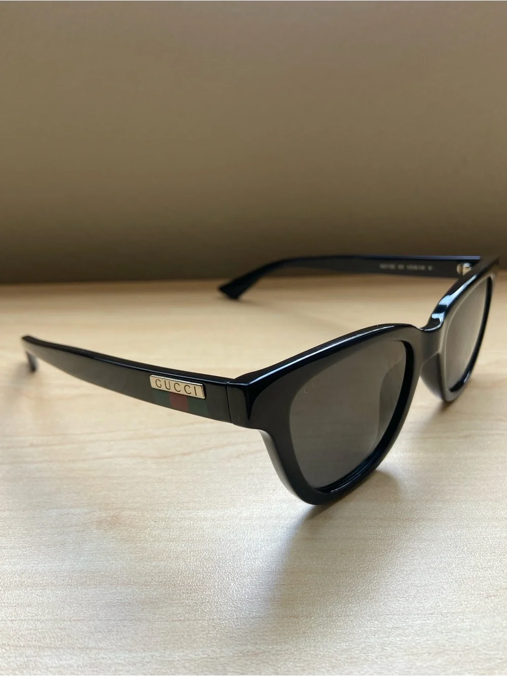 Gucci Black Square Classic D Frame Women Sunglasses